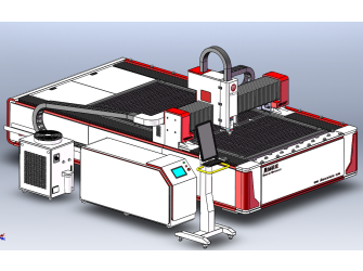 HighTech Automatic Cutting Optical Fiber Laser Cutting Machine Metal Steel 1500W 3000W 6000W Laser Plate Cutting Machine