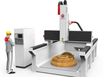High Speed 3 Axis Cnc Milling Casting Pattern Center for Valve Casting Mould