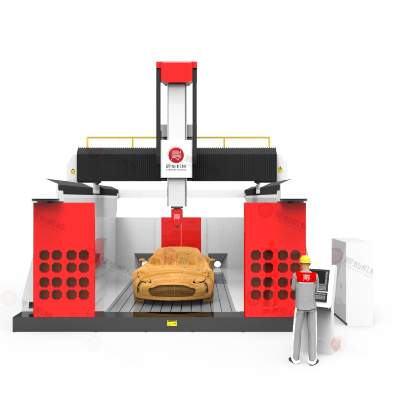 High Speed 5 Axis CNC Router