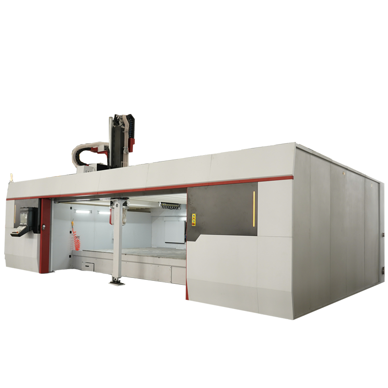 Fully Enclosed High-speed Five Axis Cnc Router